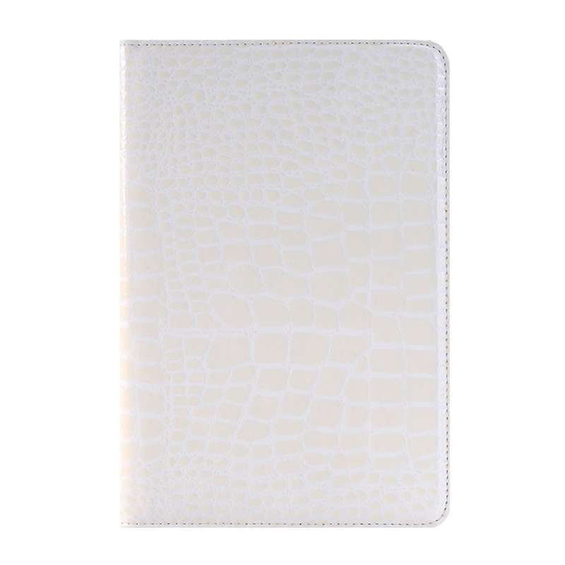 Crocodile Texture Horizontal Flip Leather Case with Holder & Card Slots & Wallet for i ... (White)