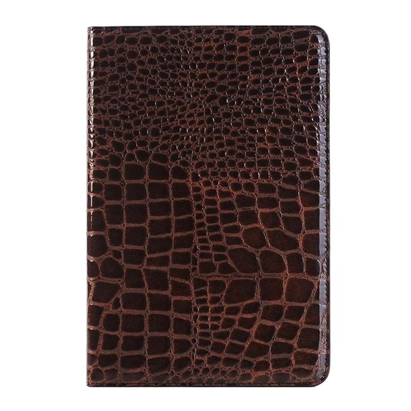 Crocodile Texture Horizontal Flip Leather Case with Holder & Card Slots & Wallet for i ... (Brown)