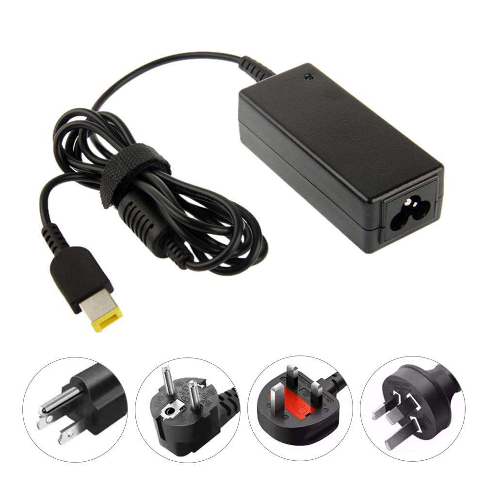 45W 20V 2.25A Mini AC Adapter with Big Square USB For Lenovo Thinkpad / ThinkBook / Xiaoxin(Black)