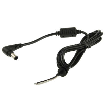 6.5 x 4.4mm DC Male Power Cable for Sony Laptop Adapter, Length: 1.2m