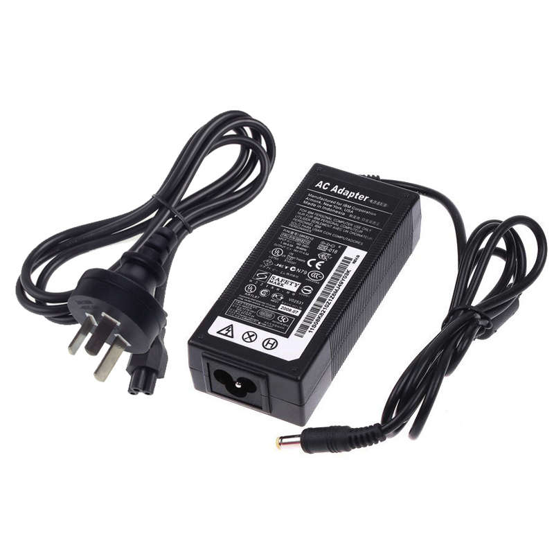 EU Plug AC Adapter 19V 4.74A 90W for Lenovo Notebook, Output Tips: 5.5 x 2.5mm