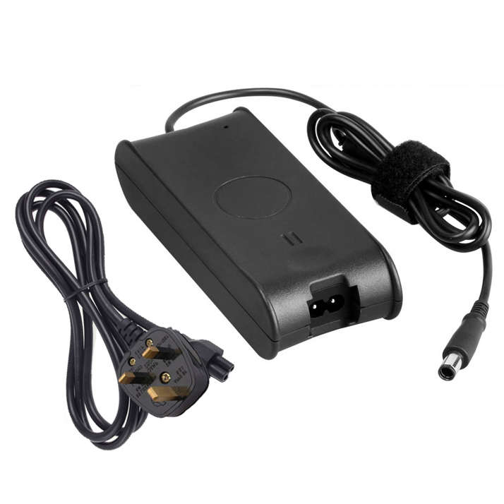 EU Plug AC Adapter 19.5V 4.62A 90W for Dell Notebook, Output Tips: 7.4x5.0mm