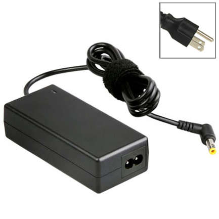 EU Plug AC Adapter 19V 4.74A 90W for Asus Notebook, Output Tips: 5.5x2.5mm(Black)