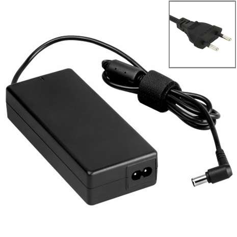 AC Adapter 19.5V 4.7A 92W for Sony Laptop, Output Tips: 6.5x4.4mm (EU Plug)