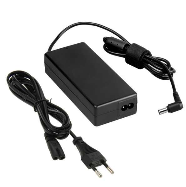 AC Adapter 19.5V 4.7A 92W for Sony Laptop, Output Tips: 6.5x4.4mm (EU Plug)