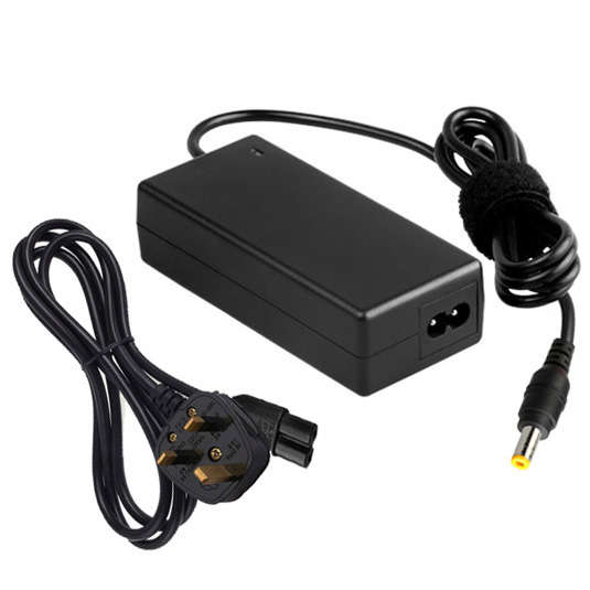 EU Plug AC Adapter 19V 3.42A 65W for Toshiba Laptop, Output Tips: 5.5x2.5mm