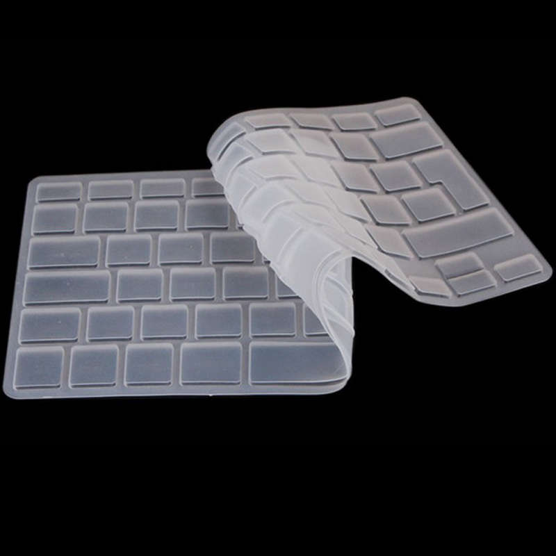 10 PCS Silicone Soft European-style English Keyboard Protector Cover Skin for MacBook ... (White)