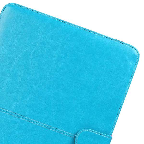 Notebook Leather Case with Snap Fastener for 15.4 inch MacBook Pro Retina(Blue)