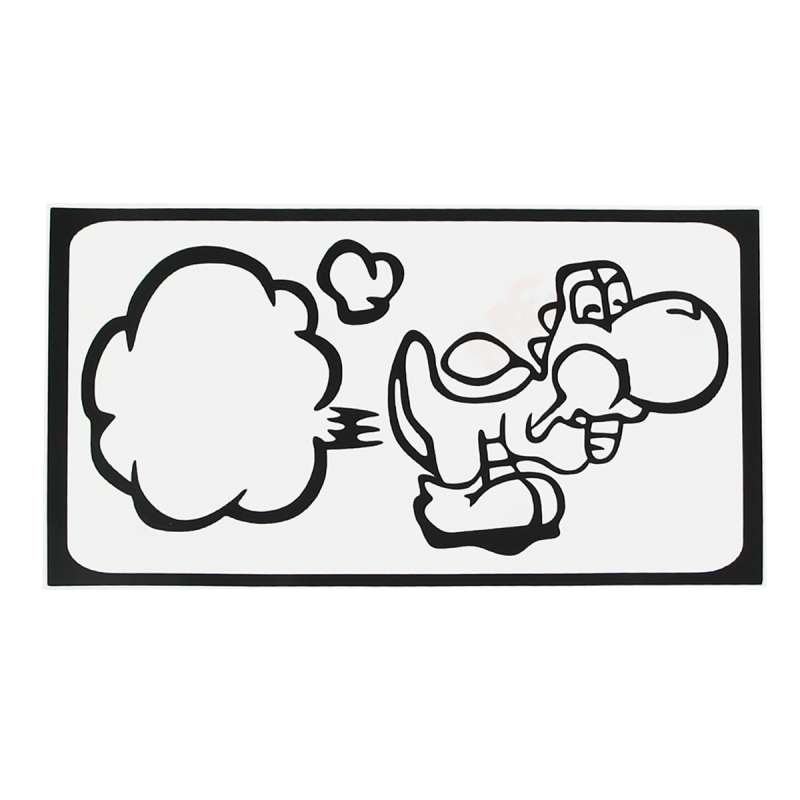 Hat-Prince Farting Pattern Removable Decorative Skin Sticker for MacBook Air / Pro / Pro with Reti