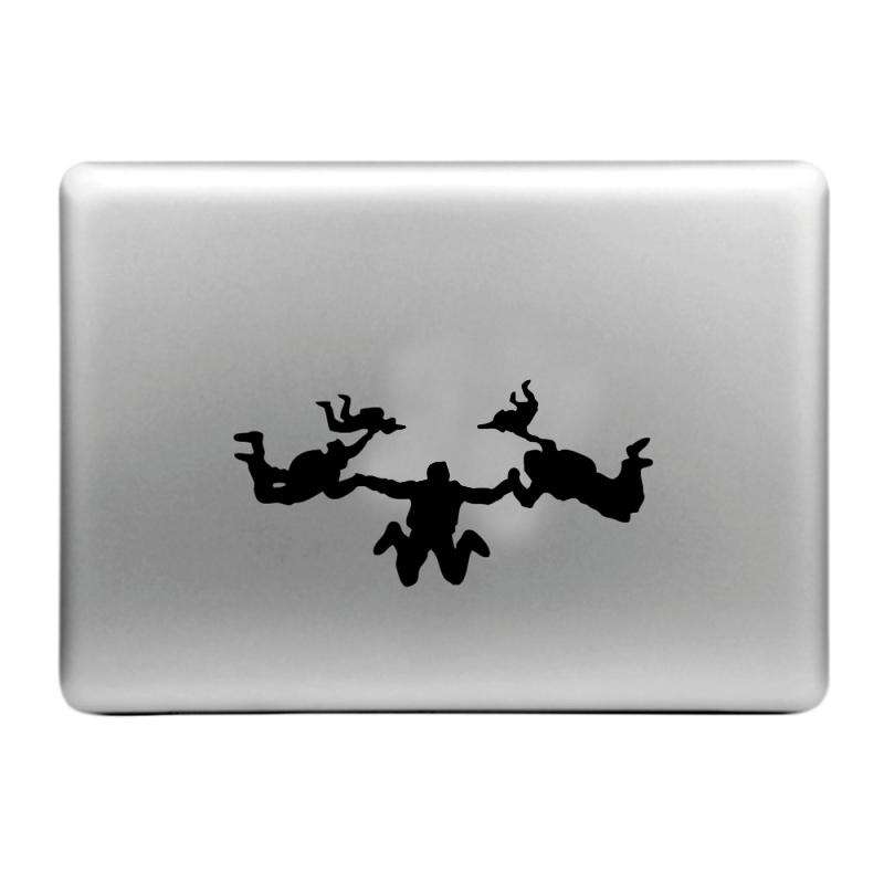 Hat-Prince Flying Trapeze Pattern Removable Decorative Skin Sticker for MacBook Air / Pro / Pro wi