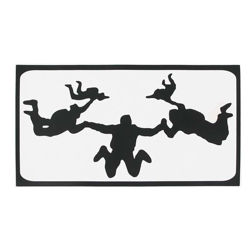 Hat-Prince Flying Trapeze Pattern Removable Decorative Skin Sticker for MacBook Air / Pro / Pro wi