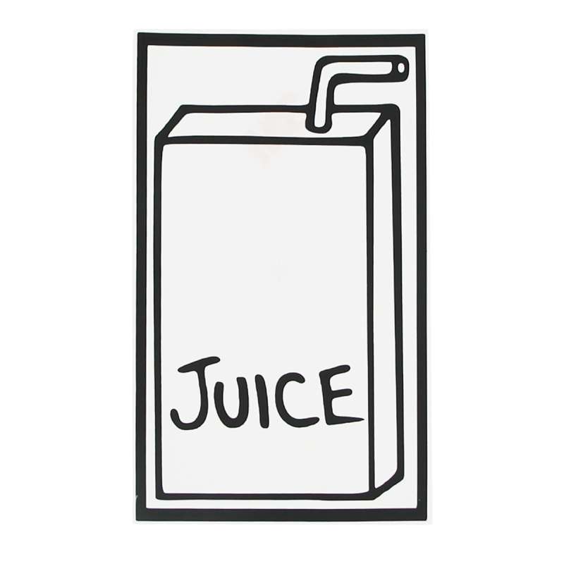Hat-Prince Juice Box Pattern Removable Decorative Skin Sticker for MacBook Air / Pro / Pro with Re