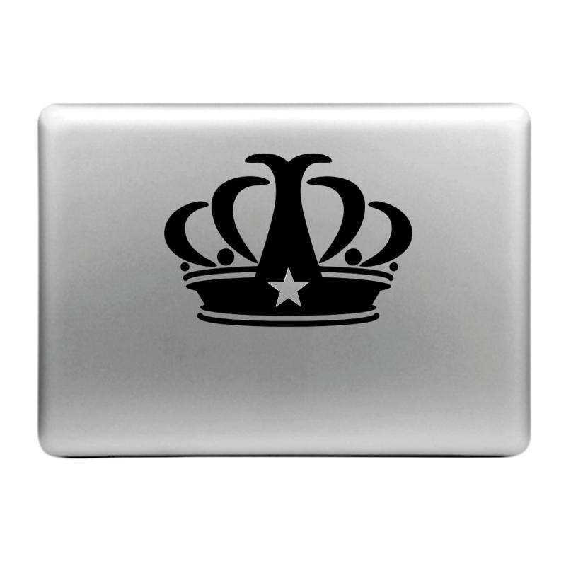 Hat-Prince Crown Pattern Removable Decorative Skin Sticker for MacBook Air / Pro / Pro with Retina