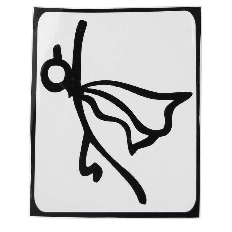 Hat-Prince Holding the Apple Flying Pattern Removable Decorative Skin Sticker for MacBook Air / Pr