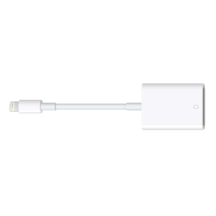 8 Pin to SD Card Camera Reader(White)