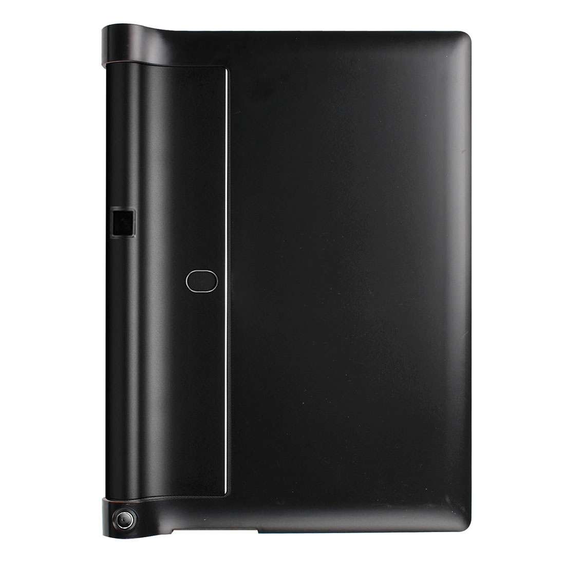 Custer Texture Horizontal Flip Solid Color Leather Case with Three-folding Holder for ... (Black)