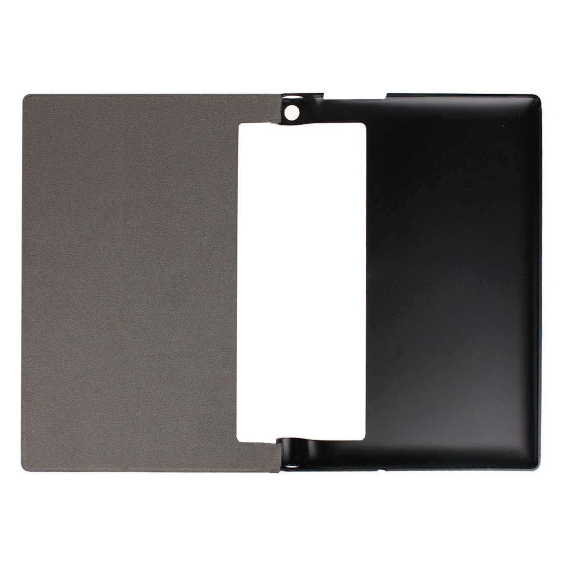 Custer Texture Horizontal Flip Solid Color Leather Case with Three-folding Holder for ... (Coffee)