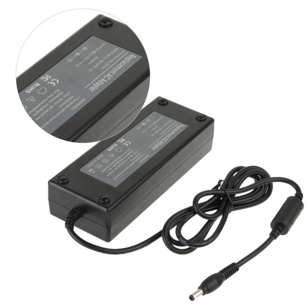19V 6.3A AC Adapter for Toshiba Networking, Output Tips: 5.5 x 2.5mm(Black)