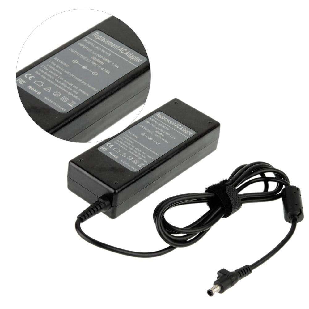 AC 19V 4.74A Power Adapter for Samsung Laptop, Output Tips: 5.5mm x 3.0mm(Black)