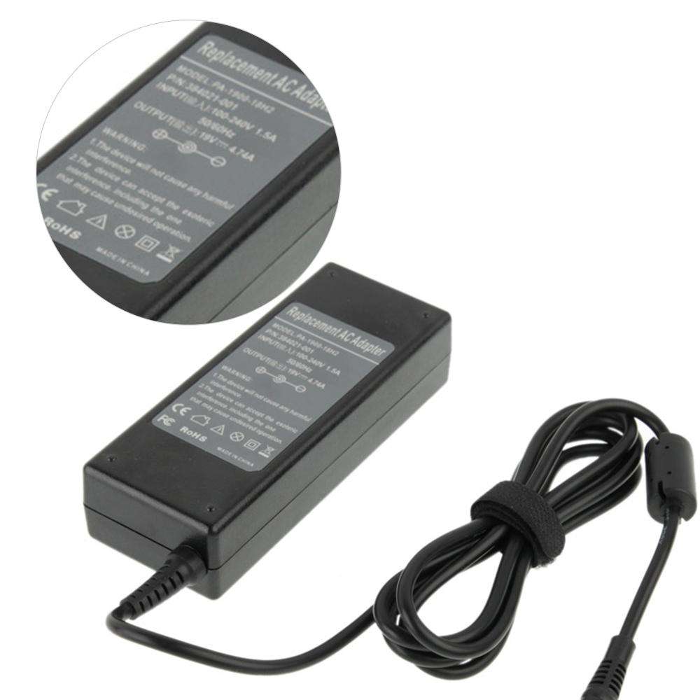 19V 4.74A AC Adapter for HP Networking, Output Tips: 7.4mm x 5.0mm(Black)