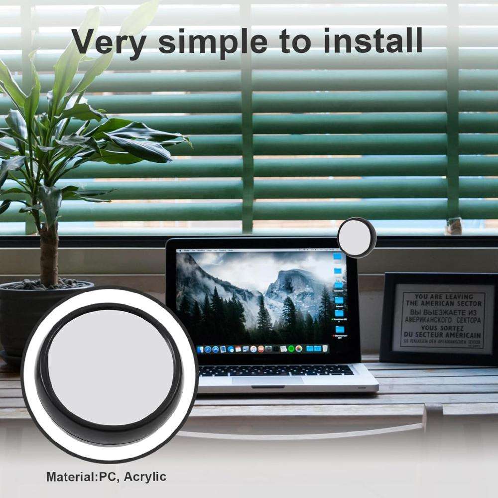 Computer Rearview Convex Glasses Rear View Mirror (Random Color Delivery)