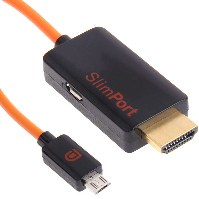 1.8m High Speed Micro USB Male SlimPort to HDMI Connector