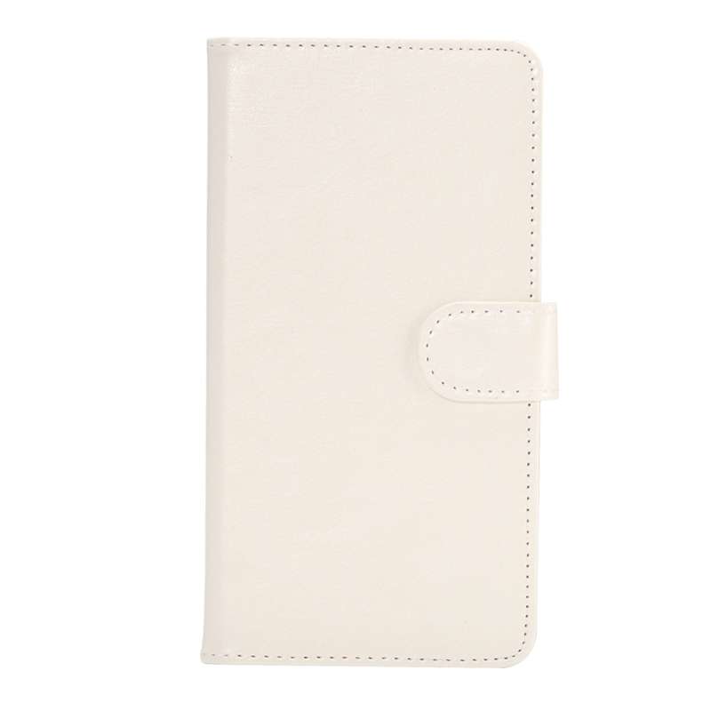 5.5-6.3 Inch Universal Crazy Horse Texture 360 Degree Rotating Carry Case with Holder ... (White)