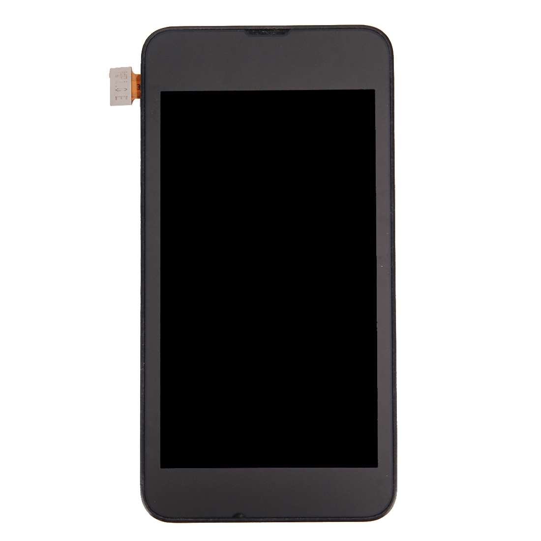 LCD Display + Touch Panel with Frame for Nokia Lumia 530 (Black)
