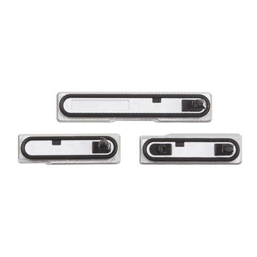 SIM Card Cap + USB Data Charging Port Cover + Micro SD Card Cap Dustproof Block Set for Sony Xperia