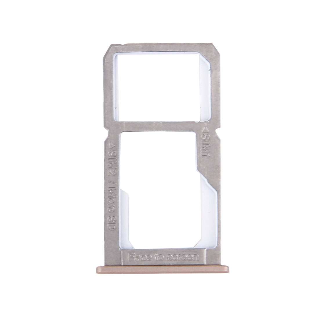 For OnePlus X SIM + SIM / SD Card Tray (Gold)