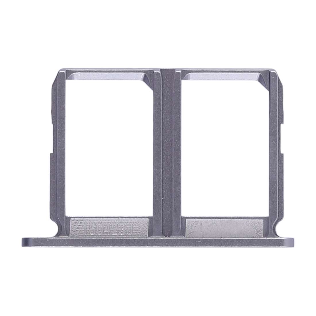 For Galaxy S6 2 SIM Card Tray (Silver)