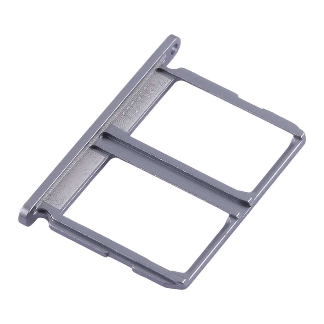 For Galaxy S6 2 SIM Card Tray (Silver)