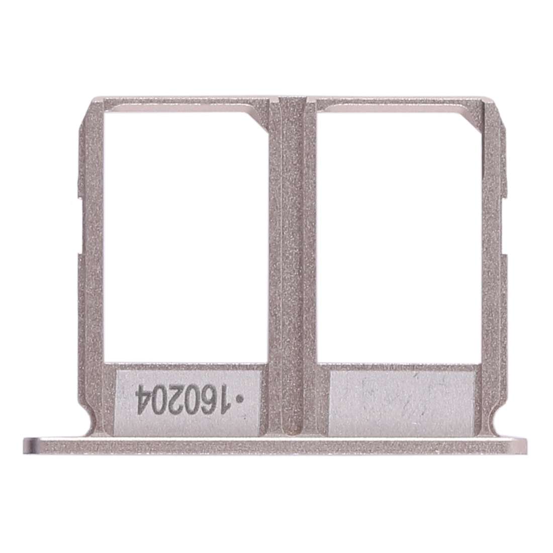 For Galaxy S6 2 SIM Card Tray (Silver)