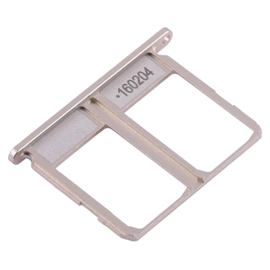 For Galaxy S6 2 SIM Card Tray (Silver)