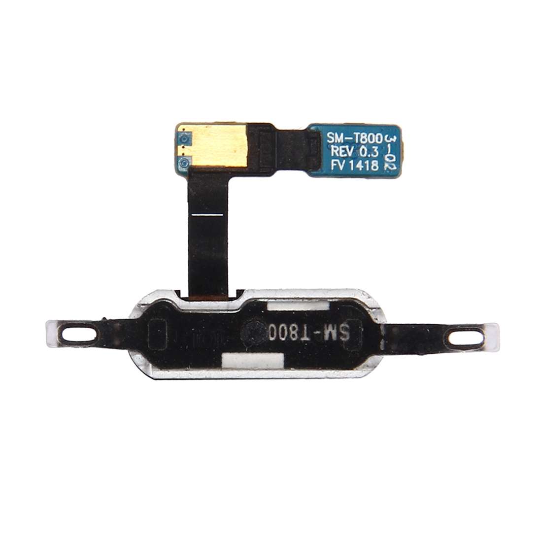 For Galaxy Tab S 10.5 / T800 Home Button Flex Cable with Fingerprint Identification(White)