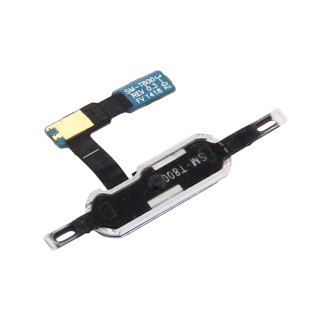 For Galaxy Tab S 10.5 / T800 Home Button Flex Cable with Fingerprint Identification(White)