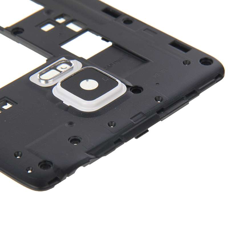 For Galaxy Note Edge / N915 Middle Frame Bezel / Rear Housing (Black)