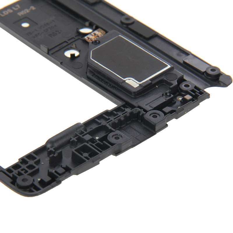 For Galaxy Note Edge / N915 Middle Frame Bezel / Rear Housing (Black)