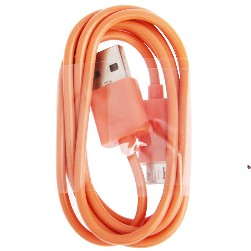 20 PCS 1m Micro USB Port USB Data Cable(Orange)