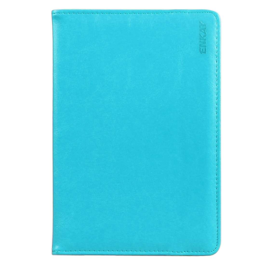 ENKAY 9 inch Tablets Leather Case Crazy Horse Texture 360 Degrees Rotation Protective C ... (Blue)