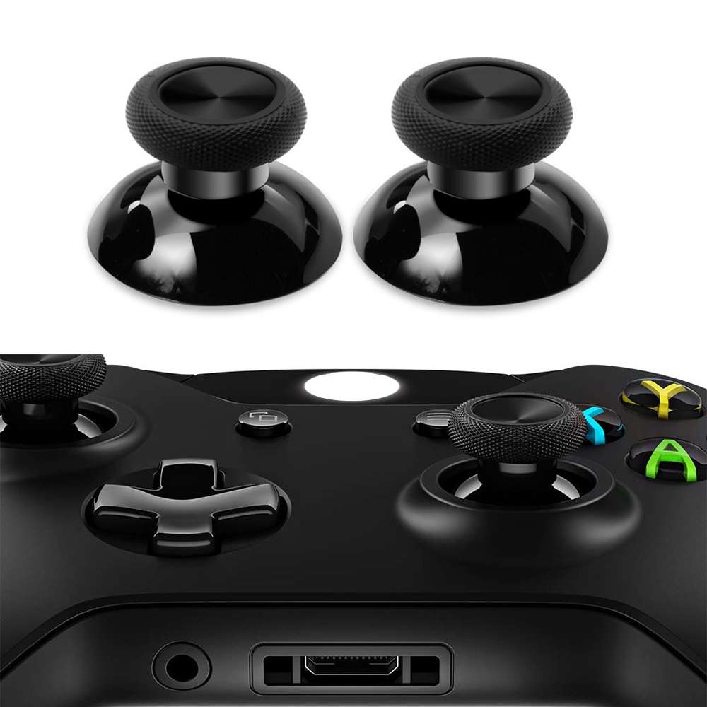 10 PCS Controller Joystick 3D Analog Cap for Xbox One(Black)