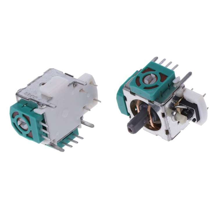 OEM Version Joystick Control Lever(Thick Shaft) 3D Green for XBOX / PS2