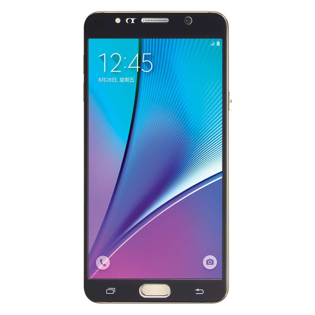 For Galaxy Note 5 / N920 0.26mm 9H Surface Hardness Explosion-proof Silk-screen Tempered Glass Full