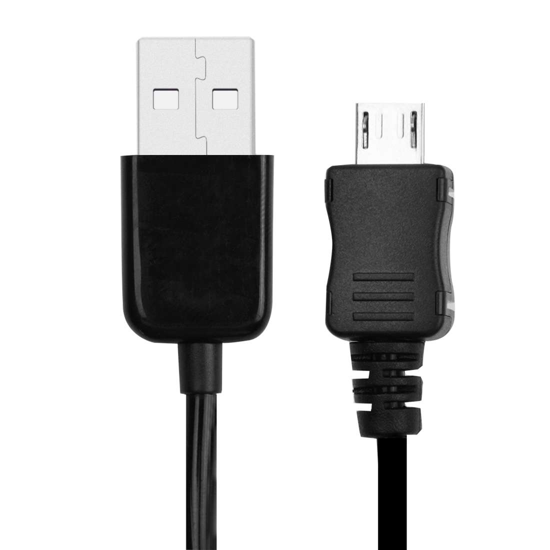 Micro USB Data / Charger Retractable Coiled Cable, Coiled Cable Stretches to 90cm