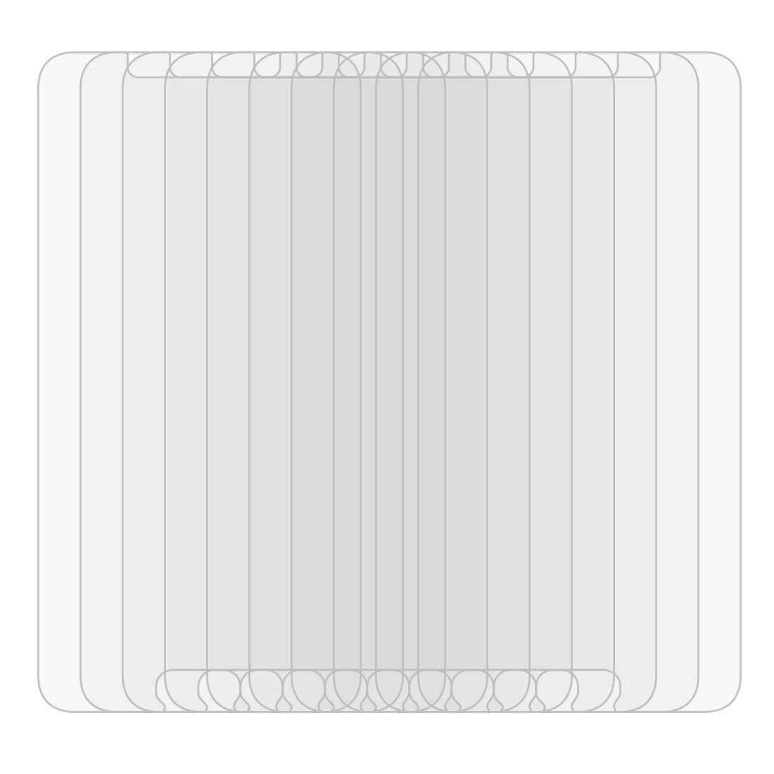 50 PCS 0.26mm 9H 2.5D Tempered Glass Film for Galaxy A9 Pro (2016)