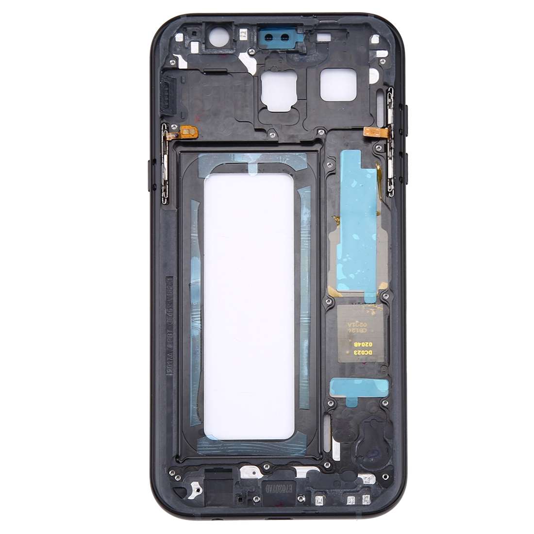 For Galaxy A7 (2017) / A720 Middle Frame Bezel(Black)