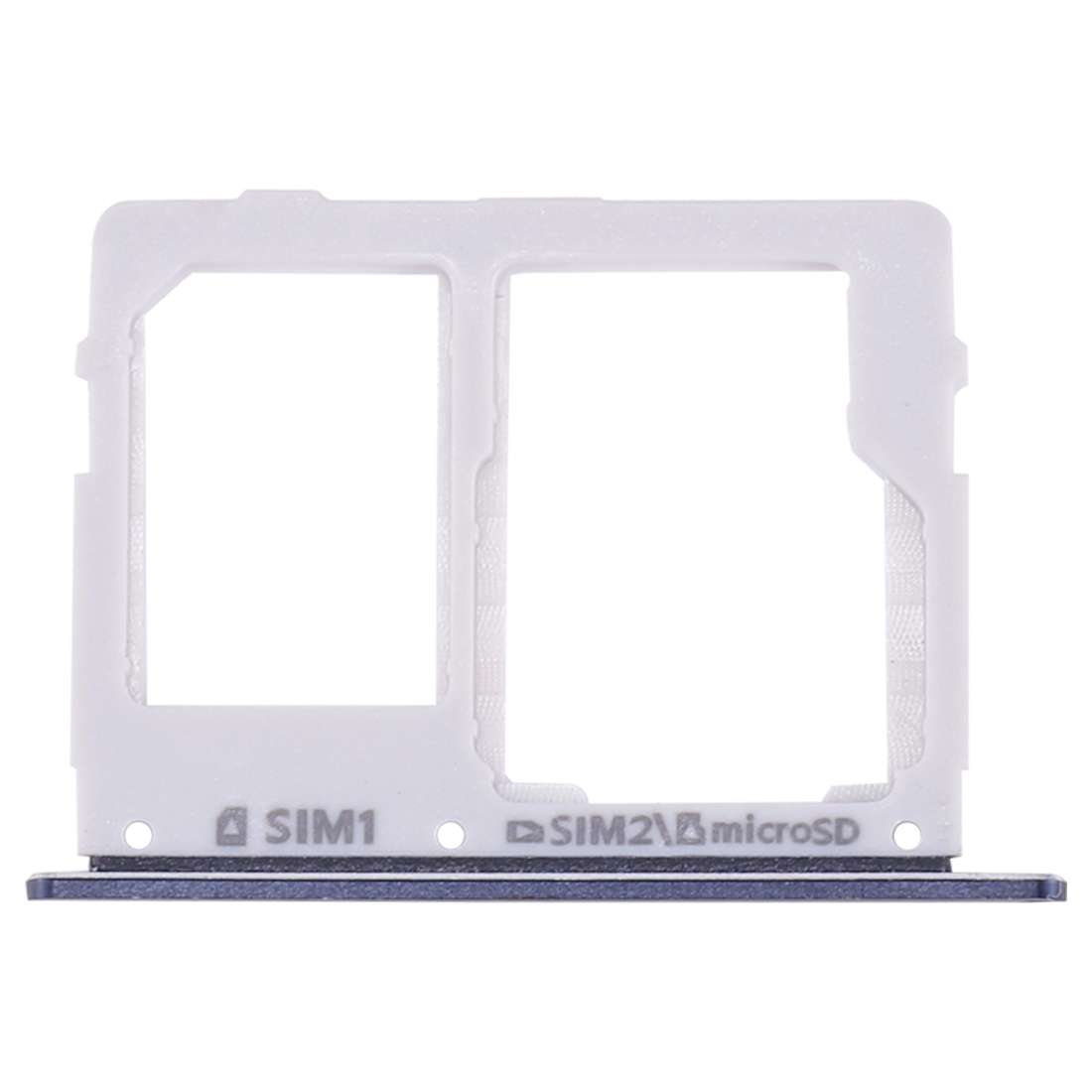 For Galaxy C7 Pro / C7010 & C5 Pro / C5010 SIM Card Tray + SIM / Micro SD Card Tray (Black)