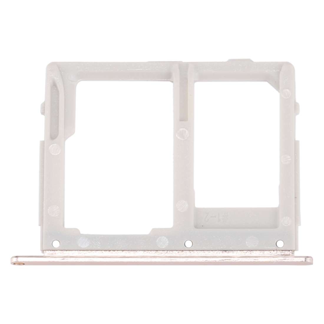 For Galaxy C7 Pro / C7010 & C5 Pro / C5010 SIM Card Tray + SIM / Micro SD Card Tray (Black)