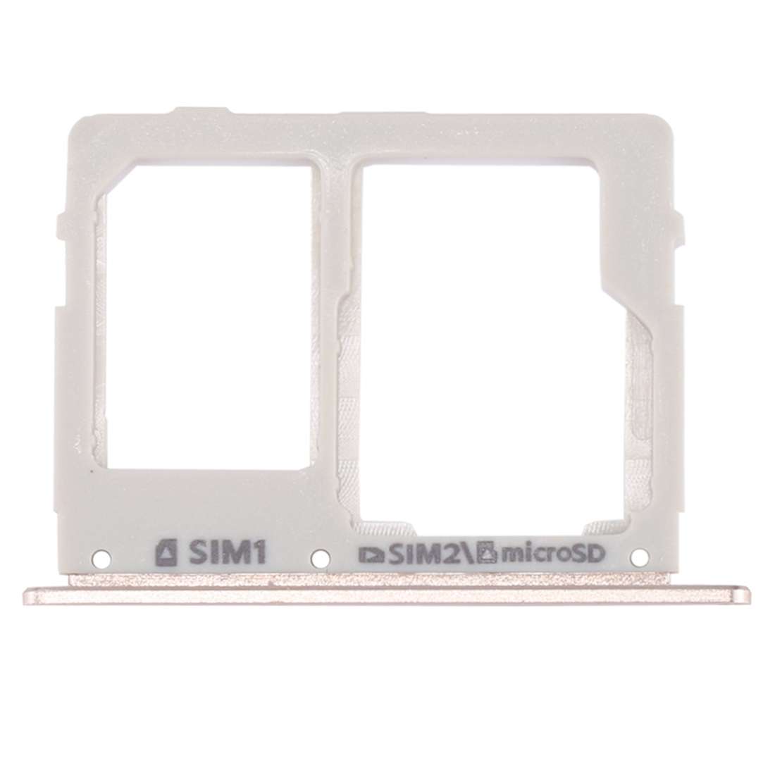For Galaxy C7 Pro / C7010 & C5 Pro / C5010 SIM Card Tray + SIM / Micro SD Card Tray (Black)