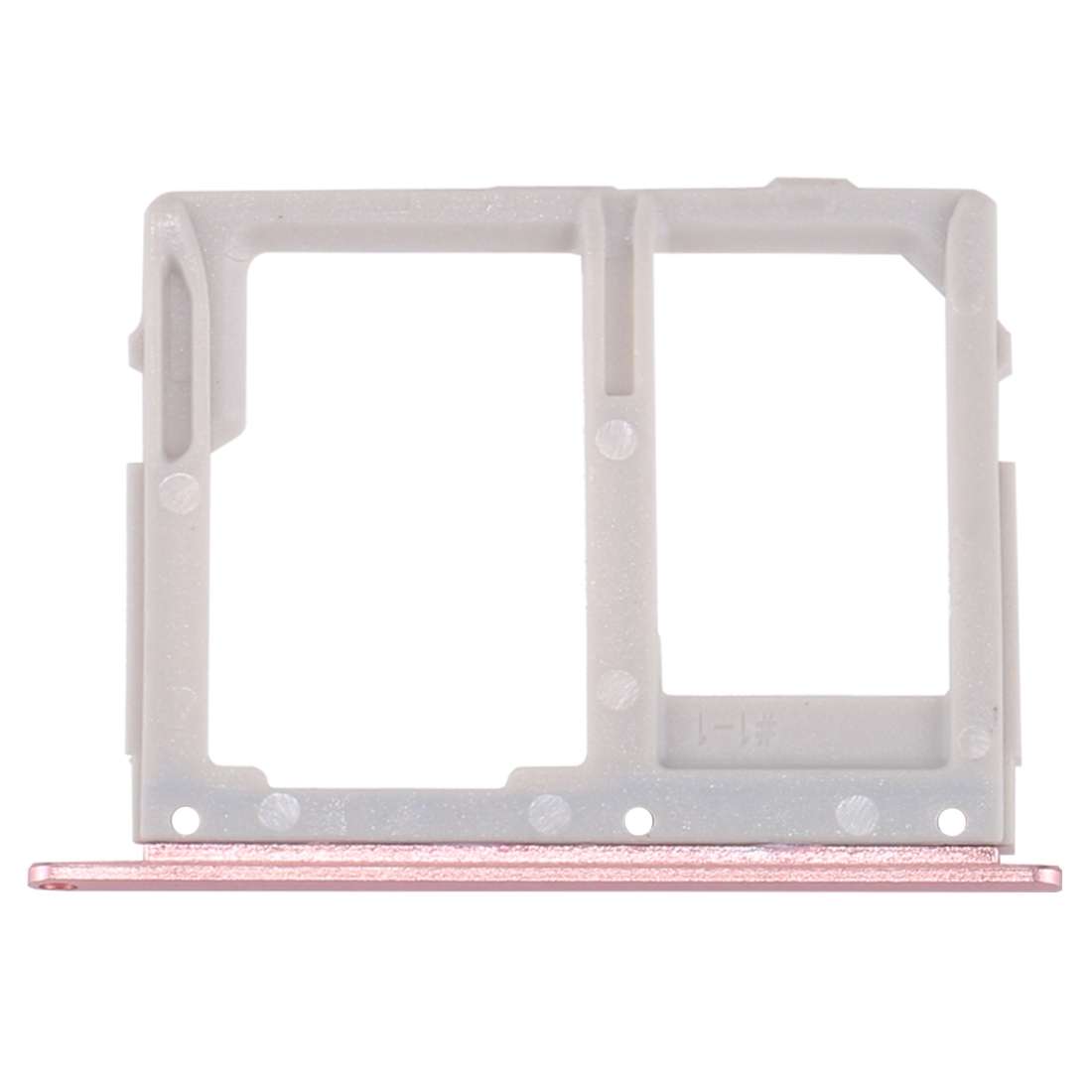 For Galaxy C7 Pro / C7010 & C5 Pro / C5010 SIM Card Tray + SIM / Micro SD Card Tray (Black)